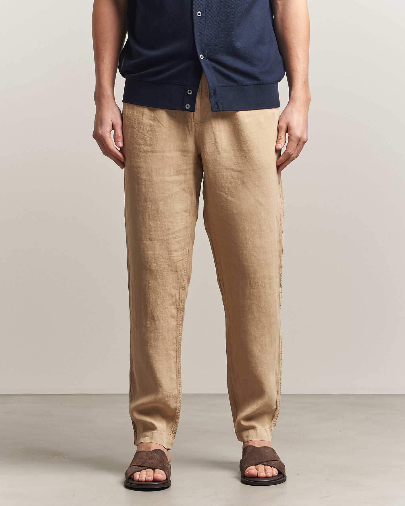 Hombres | Pantalones | Polo Ralph Lauren | Prepster Linen Trousers Classic Khaki