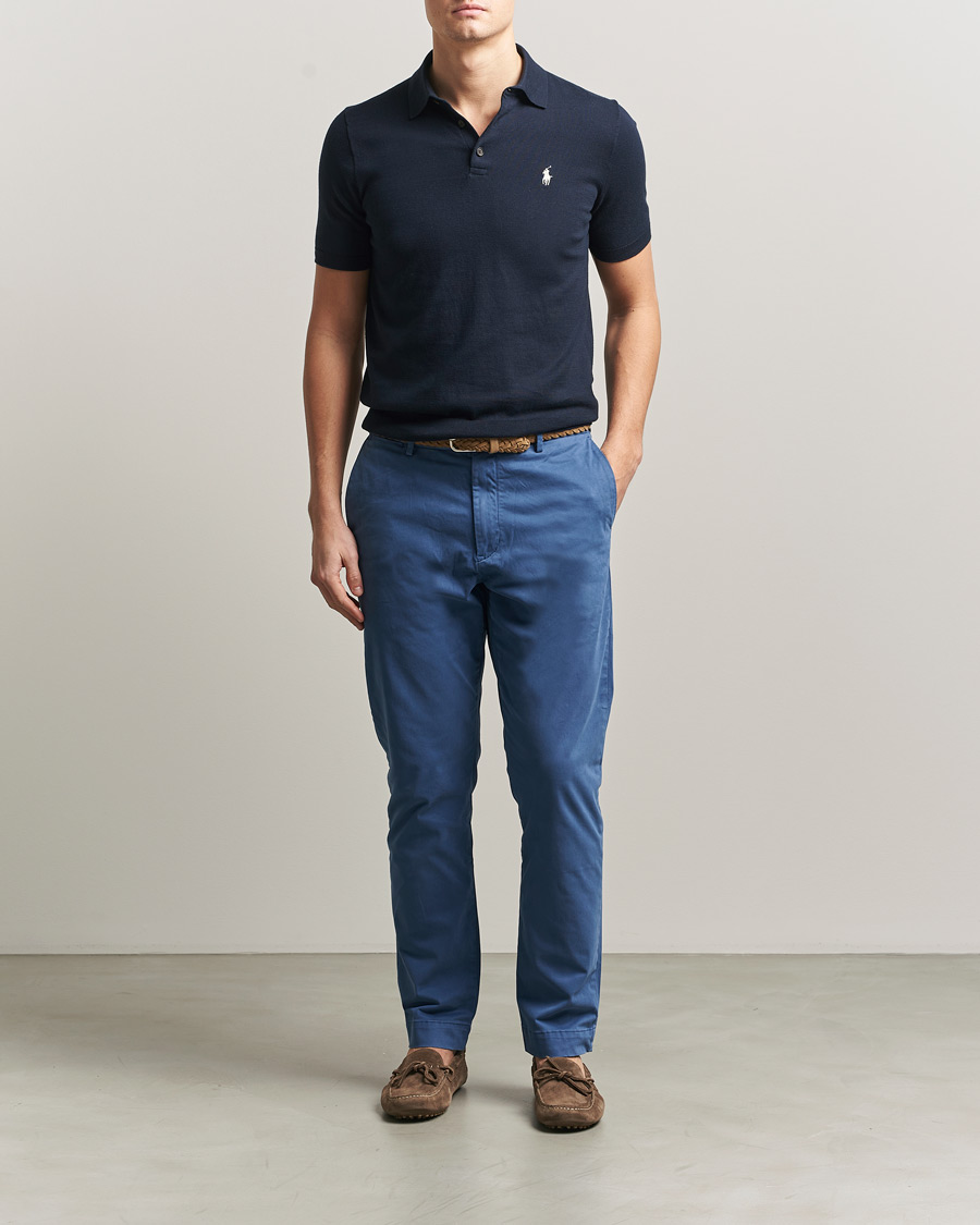 Hombres | Pantalones | Polo Ralph Lauren | Jarrett Satin Chinos Night Navy
