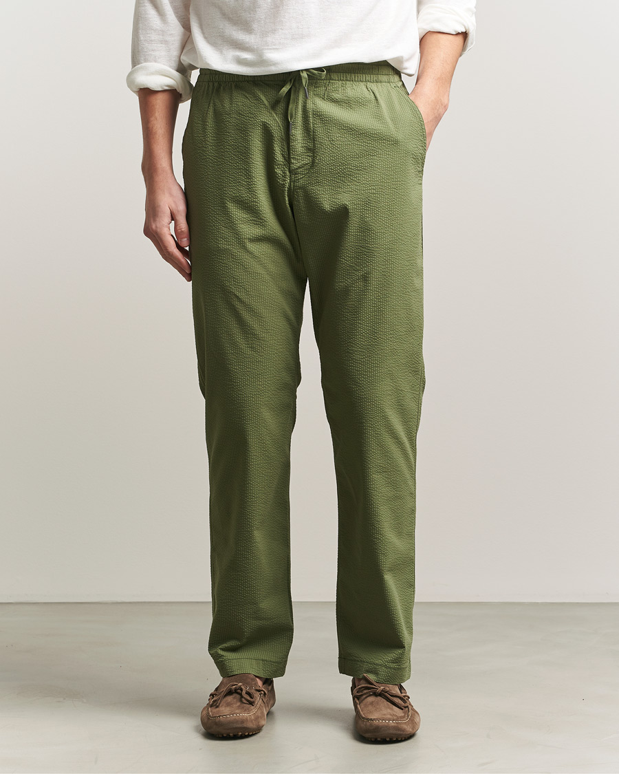 Hombres | Pantalones | Polo Ralph Lauren | Seersucker Pants Supply Olive