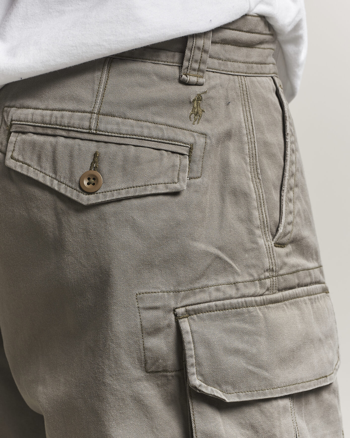 Hombres | Pantalones cortos | Polo Ralph Lauren | Twill Cargo Shorts Mountain Green