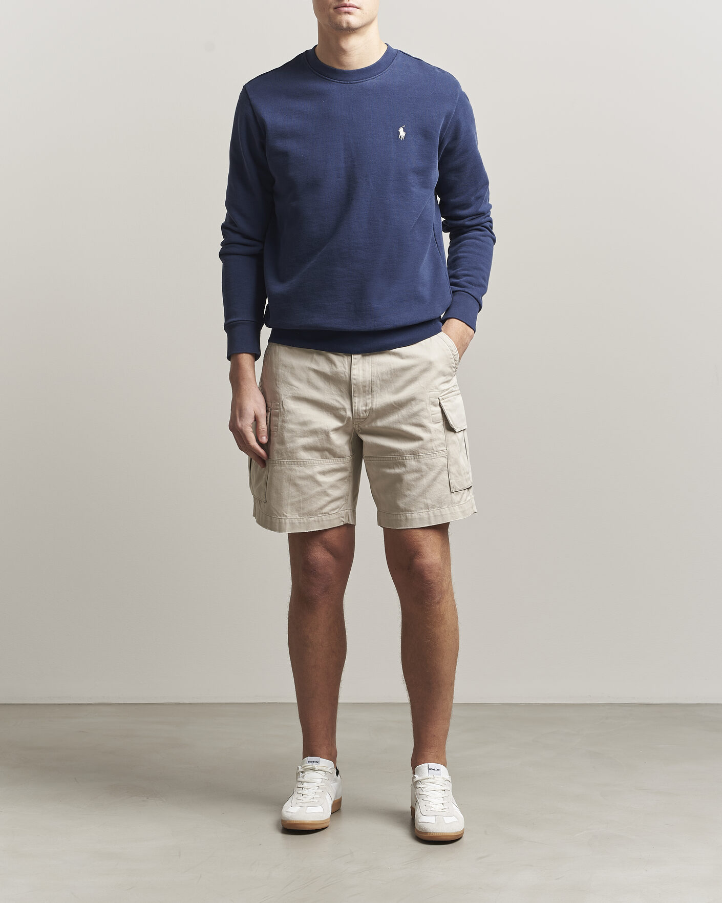 Hombres | Pantalones cortos | Polo Ralph Lauren | Twill Cargo Shorts Classic Stone