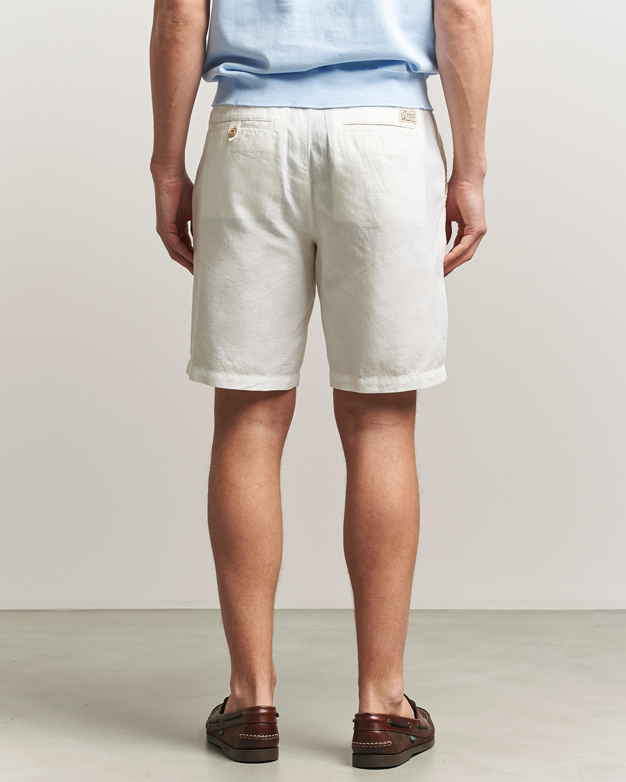 Hombres | Pantalones cortos | Polo Ralph Lauren | Cotton/Linen Shorts Deckwash White
