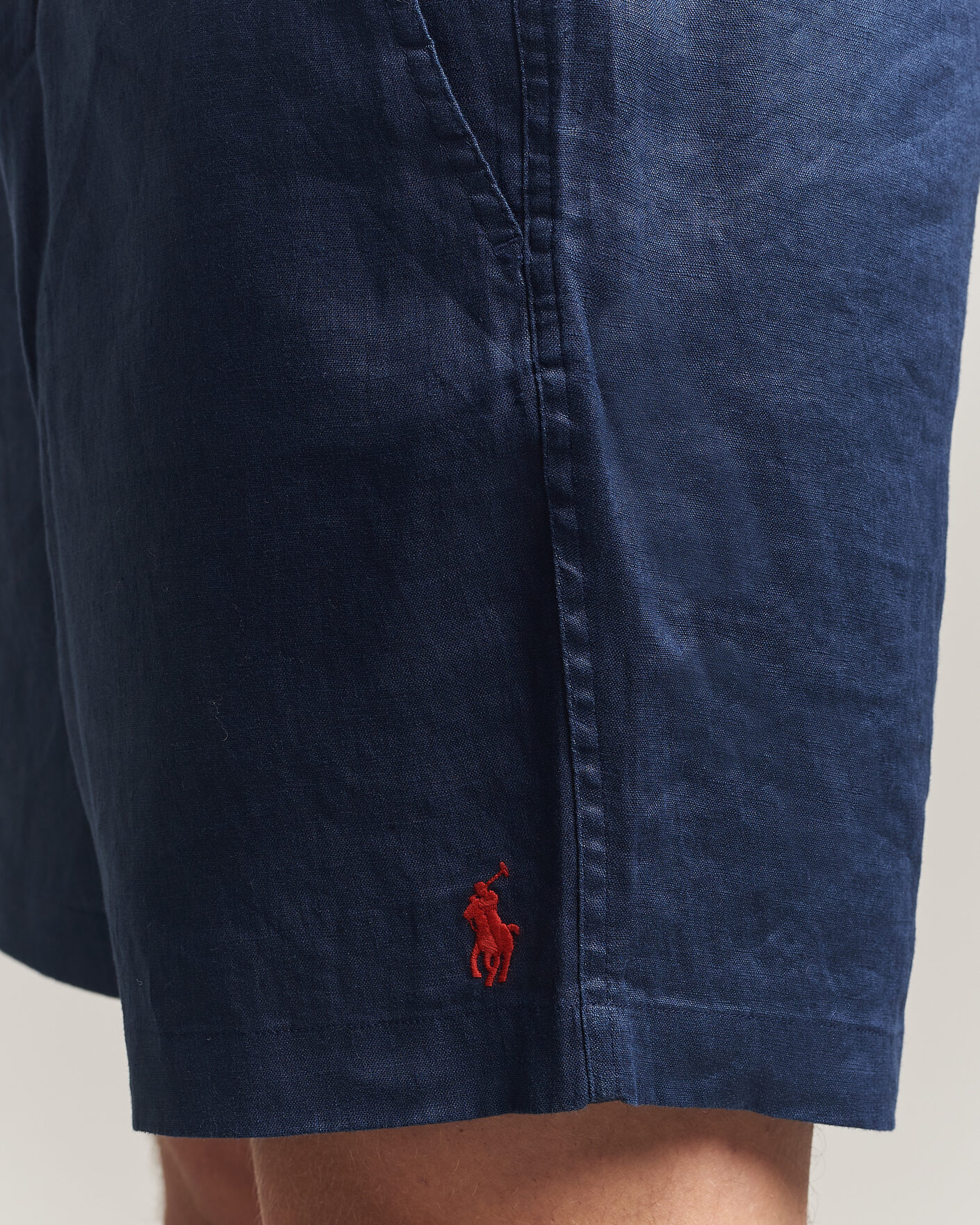 Hombres | Pantalones cortos | Polo Ralph Lauren | Dyed Linen Shorts Newport Navy