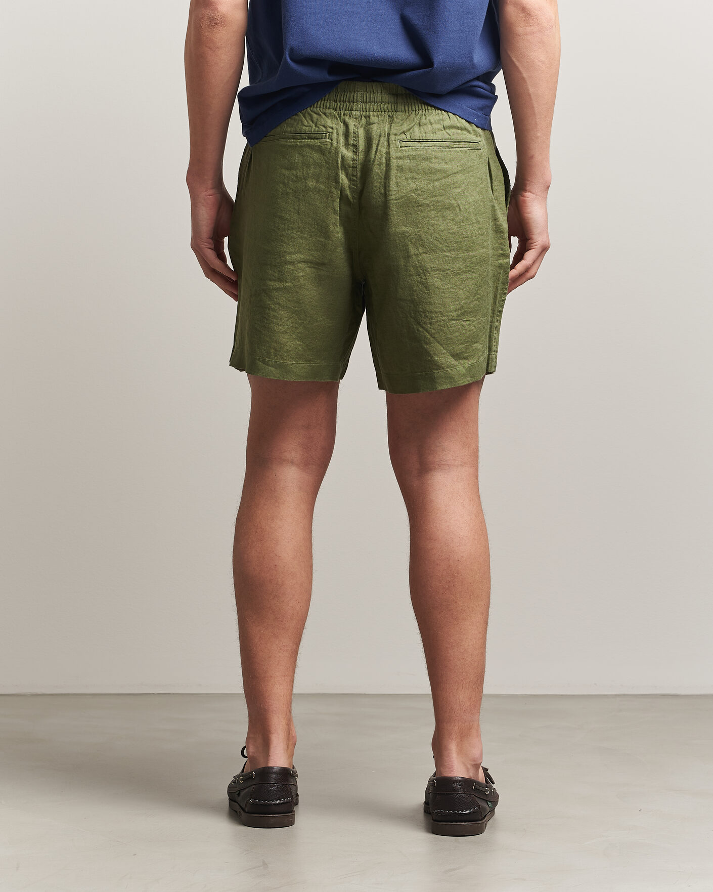 Hombres | Pantalones cortos | Polo Ralph Lauren | Dyed Linen Shorts Garden Trail