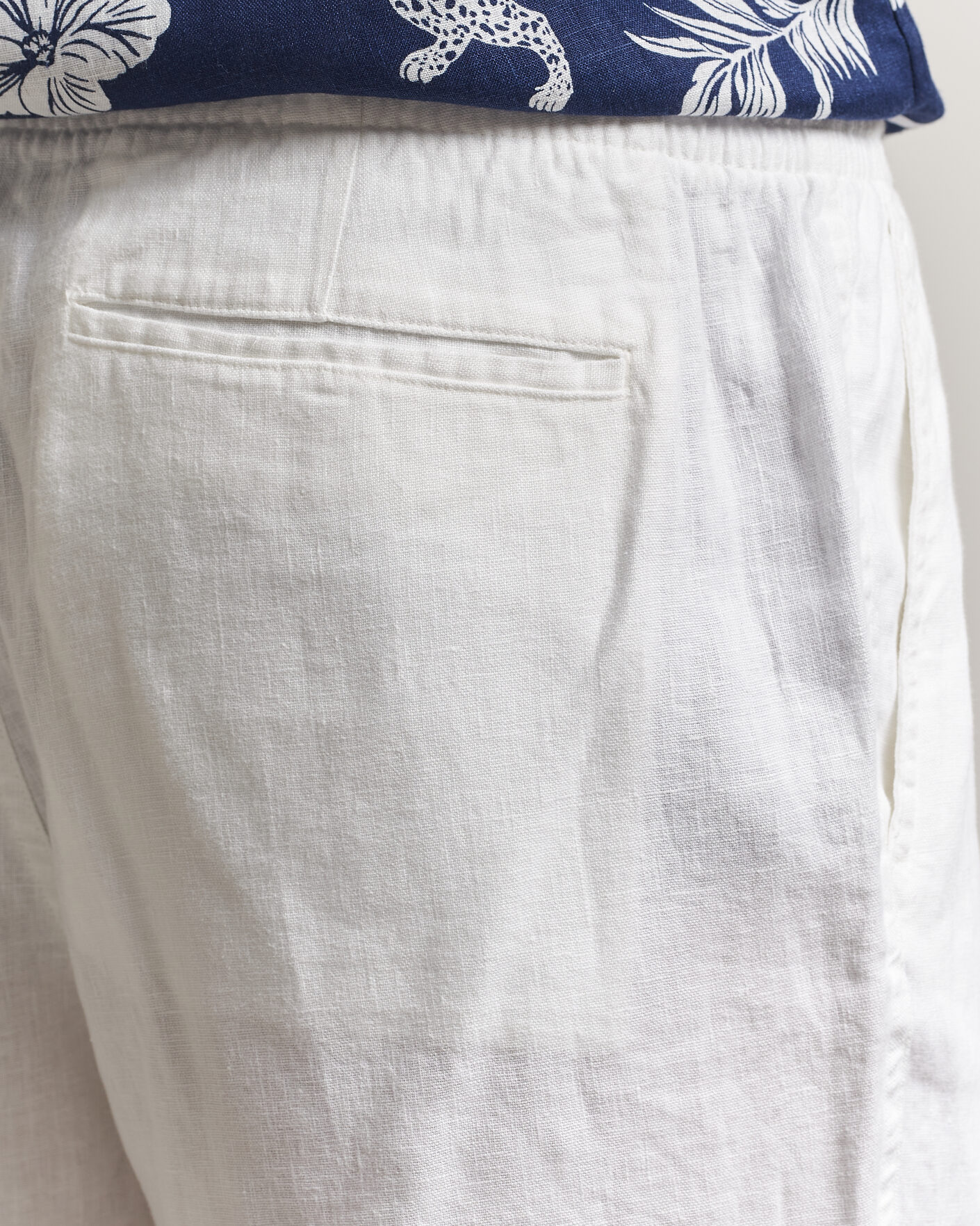 Hombres | Pantalones cortos | Polo Ralph Lauren | Dyed Linen Shorts White