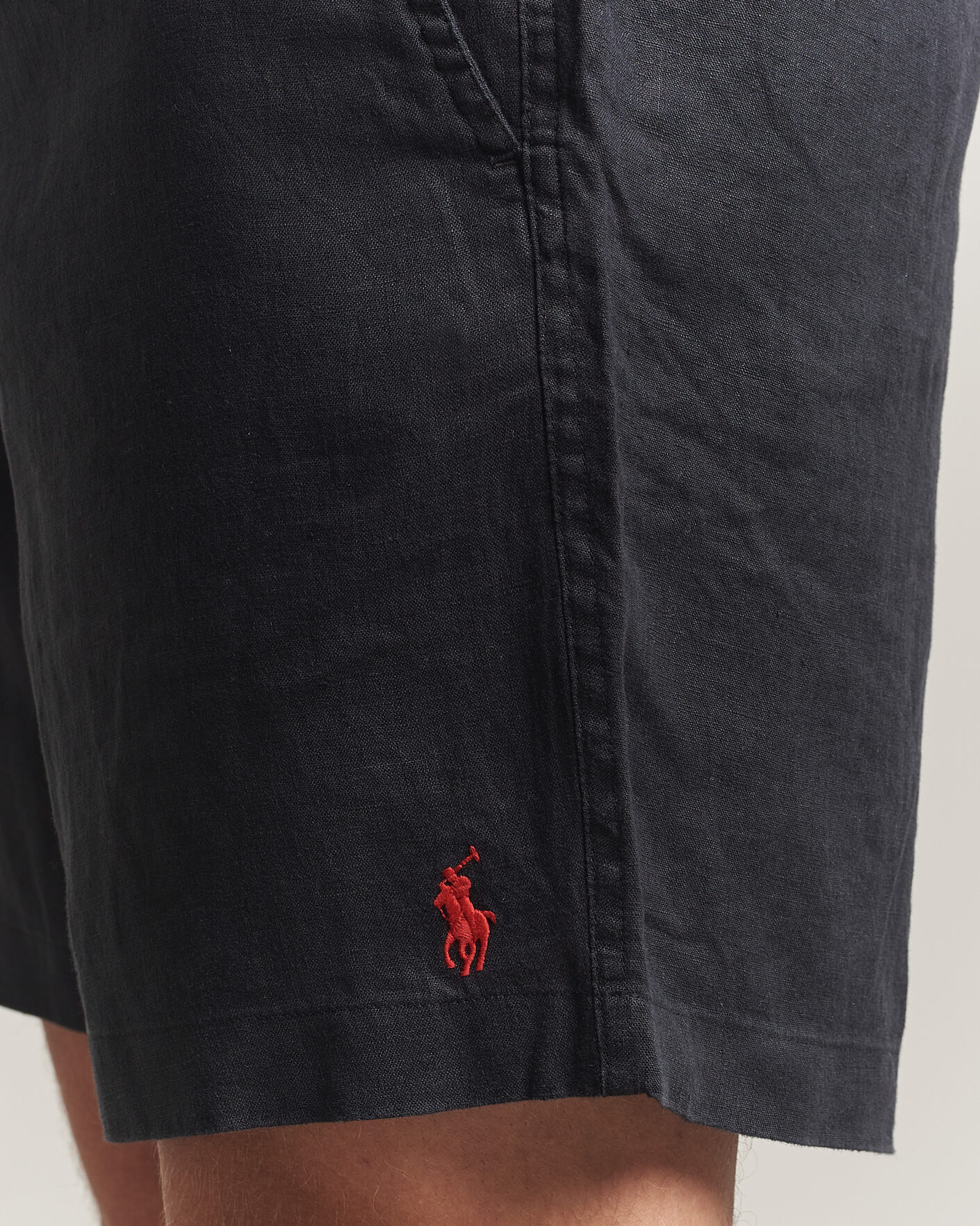 Hombres | Pantalones cortos | Polo Ralph Lauren | Dyed Linen Shorts Polo Black