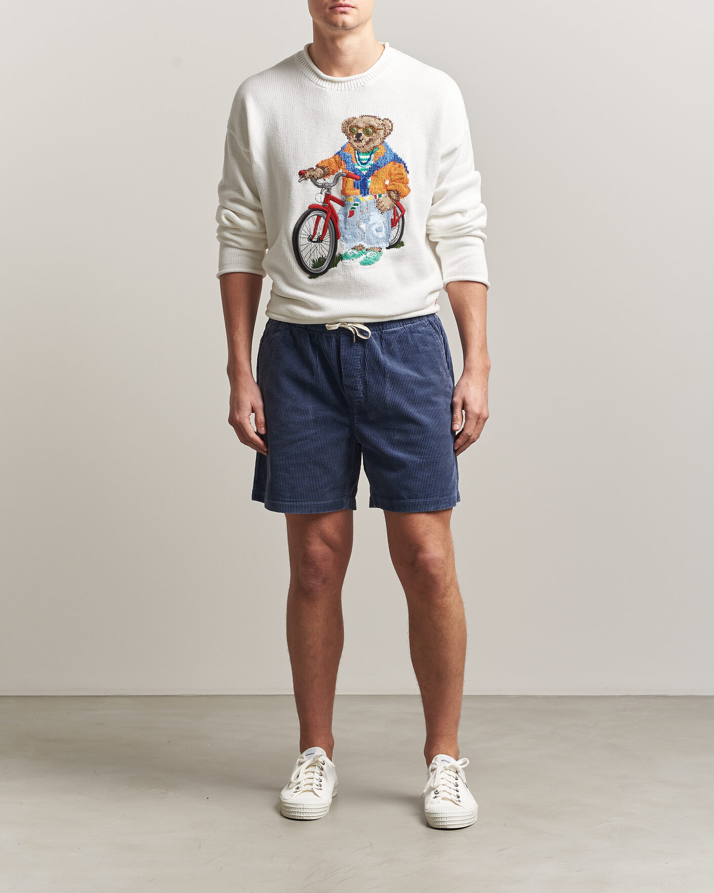 Hombres | Pantalones cortos | Polo Ralph Lauren | Corduroy Shorts Boston Navy