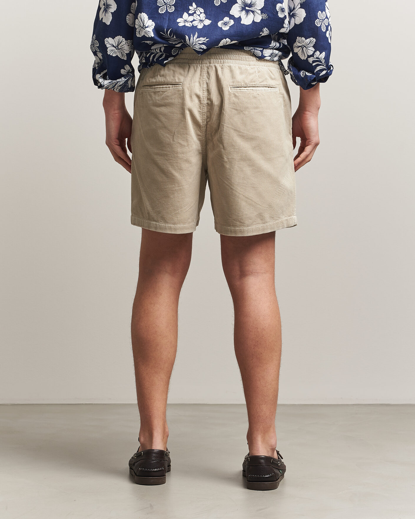 Hombres | Pantalones cortos | Polo Ralph Lauren | Corduroy Shorts Khaki Stone