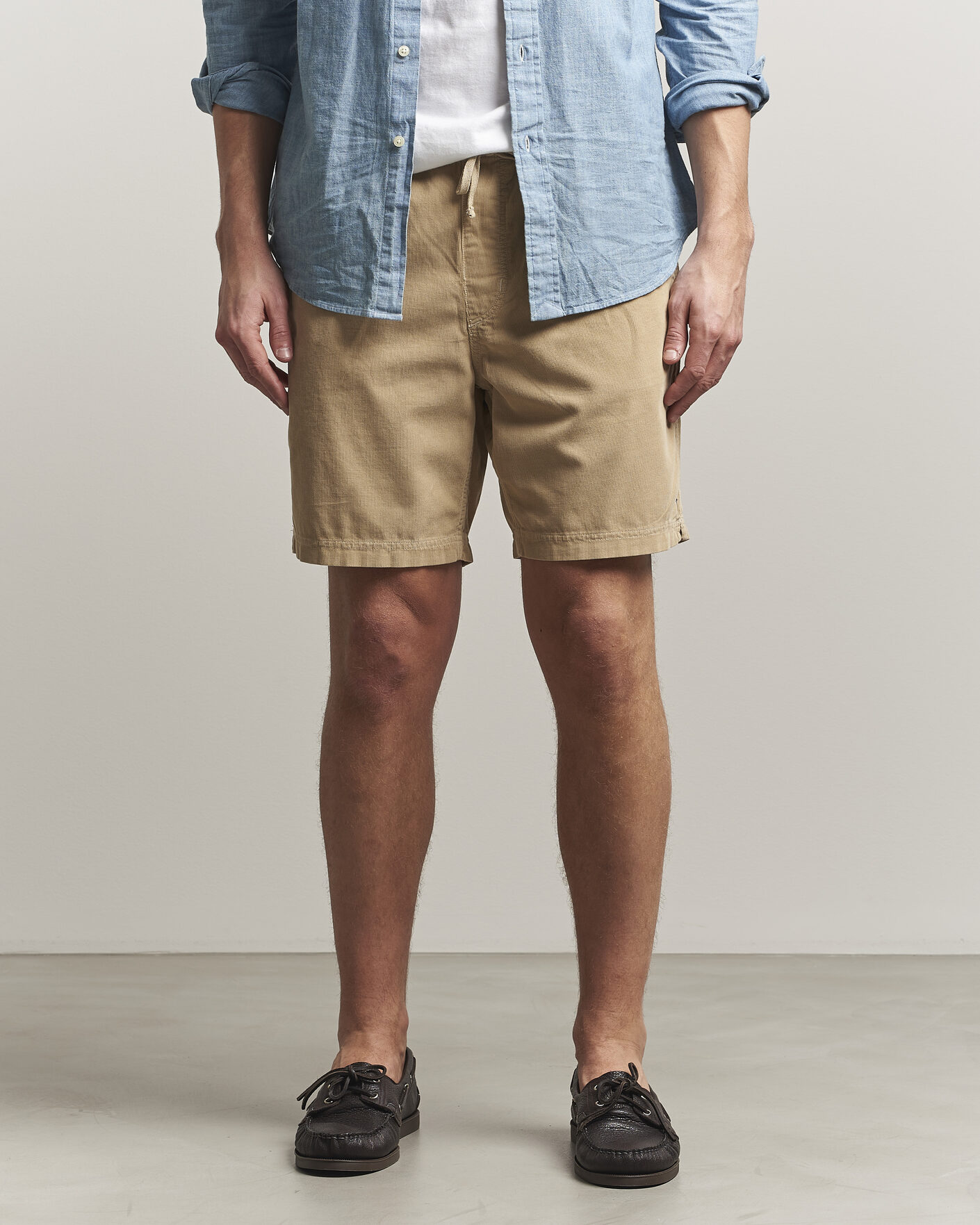 Hombres | Pantalones cortos | Polo Ralph Lauren | Wale Cord Shorts Paddock Tan