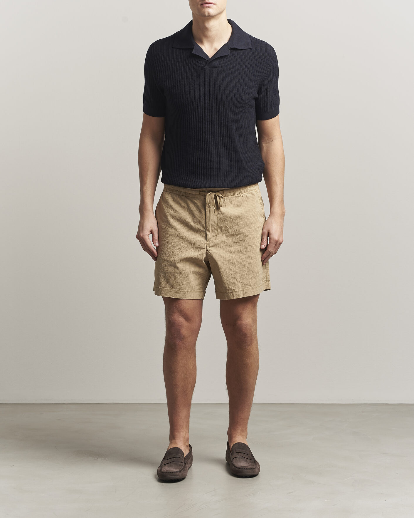 Hombres | Pantalones cortos | Polo Ralph Lauren | Seersucker Shorts Coastal Beige