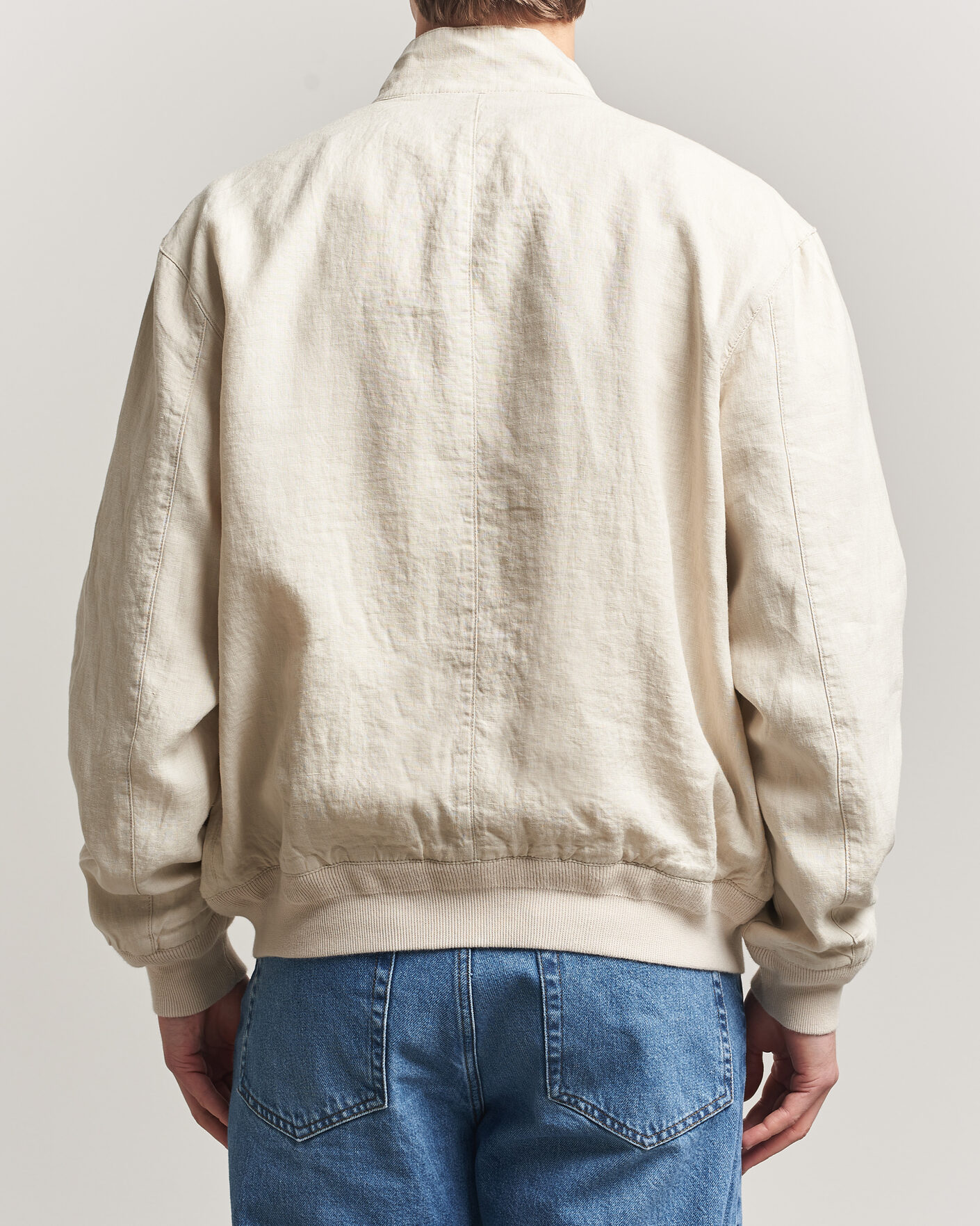 Hombres | Abrigos y chaquetas | Polo Ralph Lauren | Linen Herringbone Windbreaker Basic Sand
