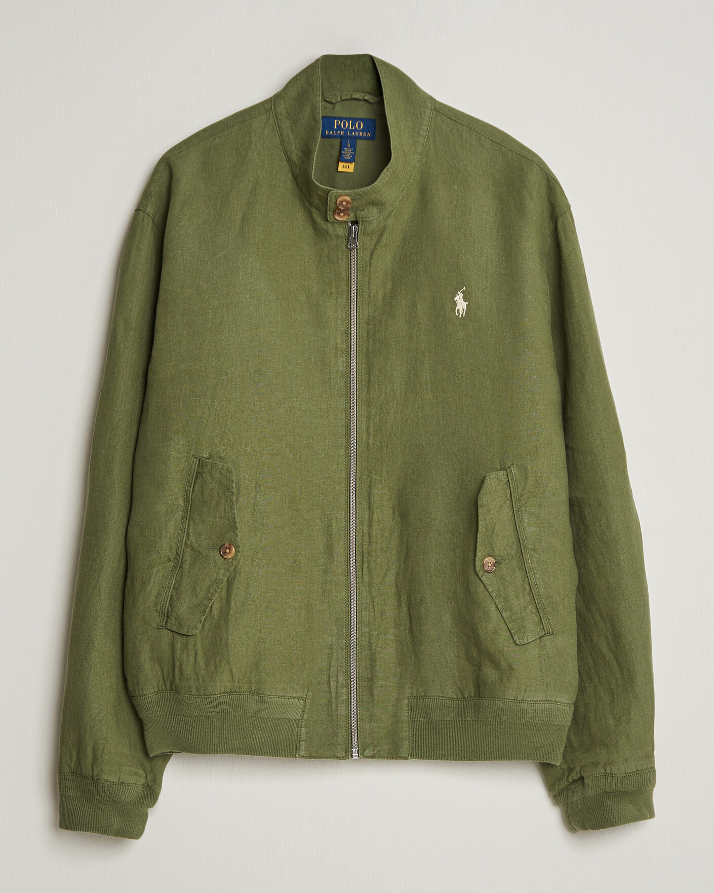 Polo Ralph Lauren Linen Herringbone Windbreaker Garden Trail en