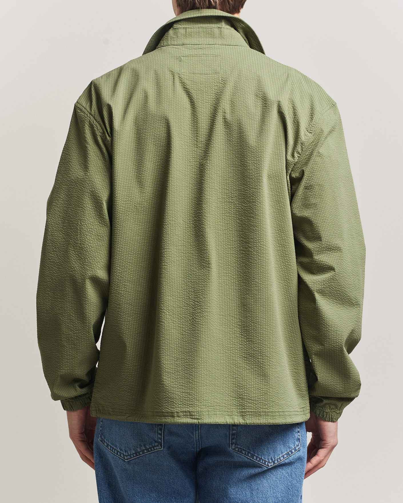 Hombres | Abrigos y chaquetas | Polo Ralph Lauren | Seersucker Windbreaker Jacket Supply Olive