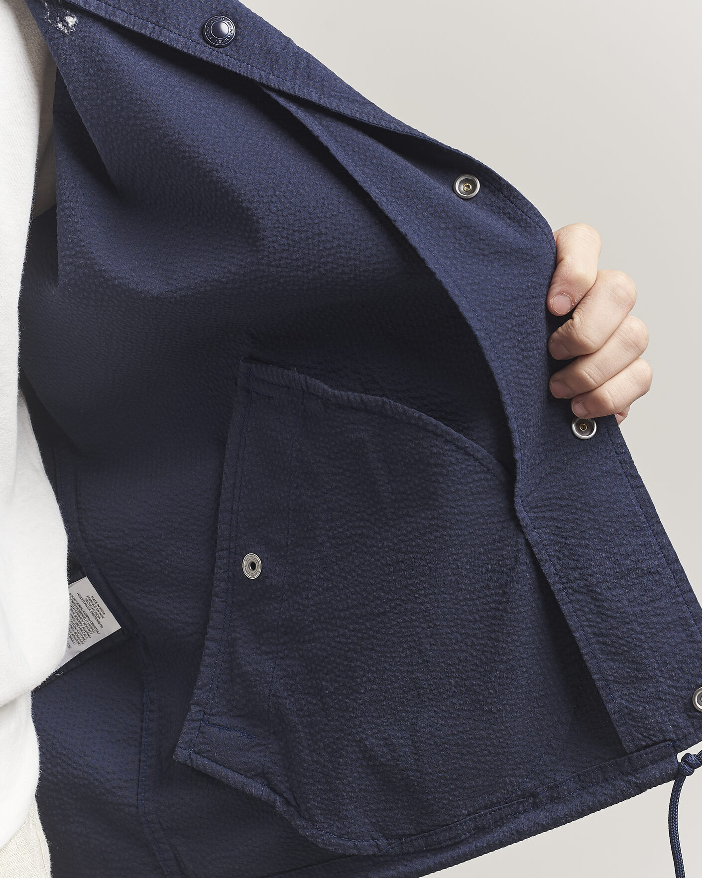 Hombres | Abrigos y chaquetas | Polo Ralph Lauren | Seersucker Windbreaker Jacket Newport Navy