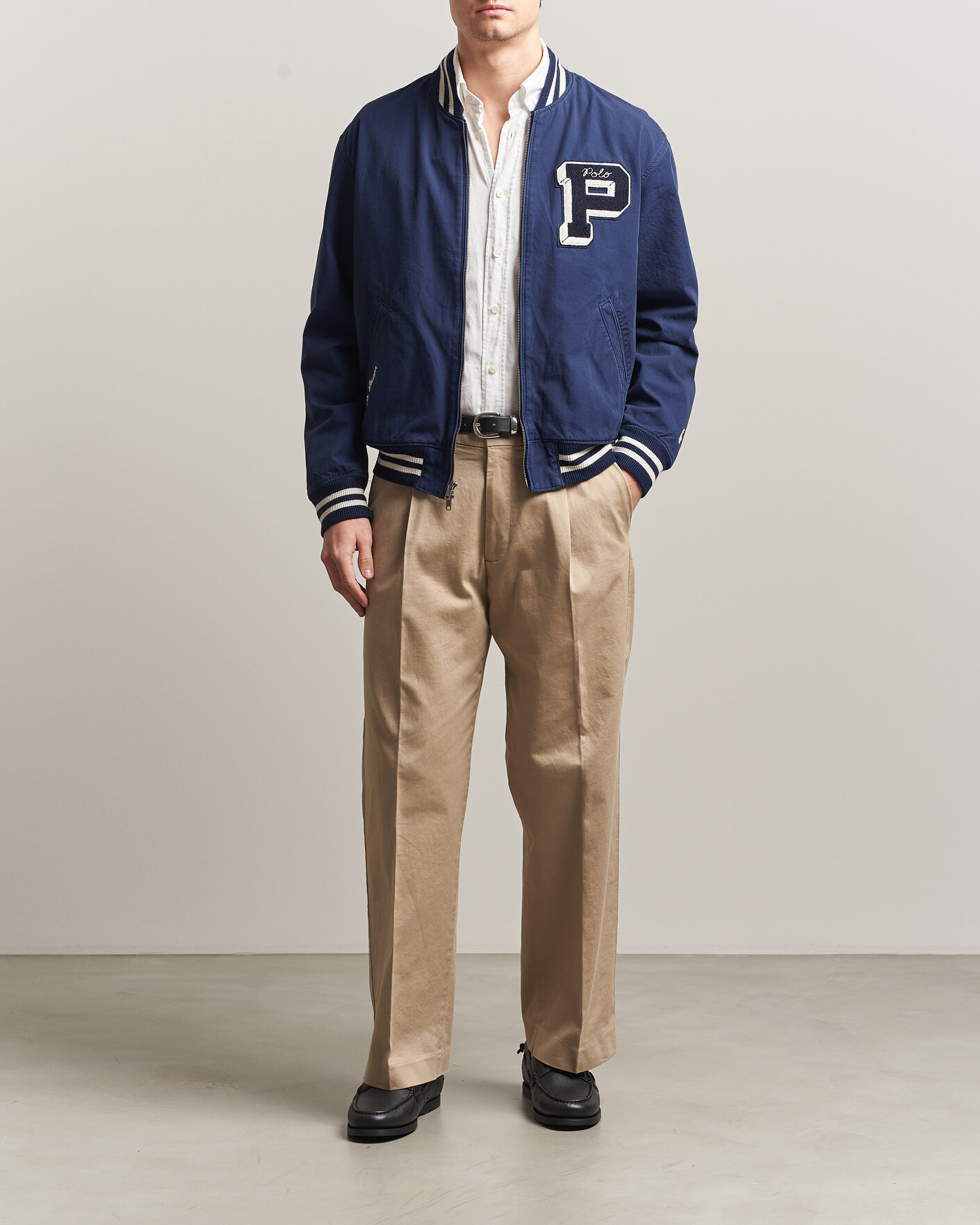 Hombres | Abrigos y chaquetas | Polo Ralph Lauren | Rustic Canvas Bomberjacket Newport Navy