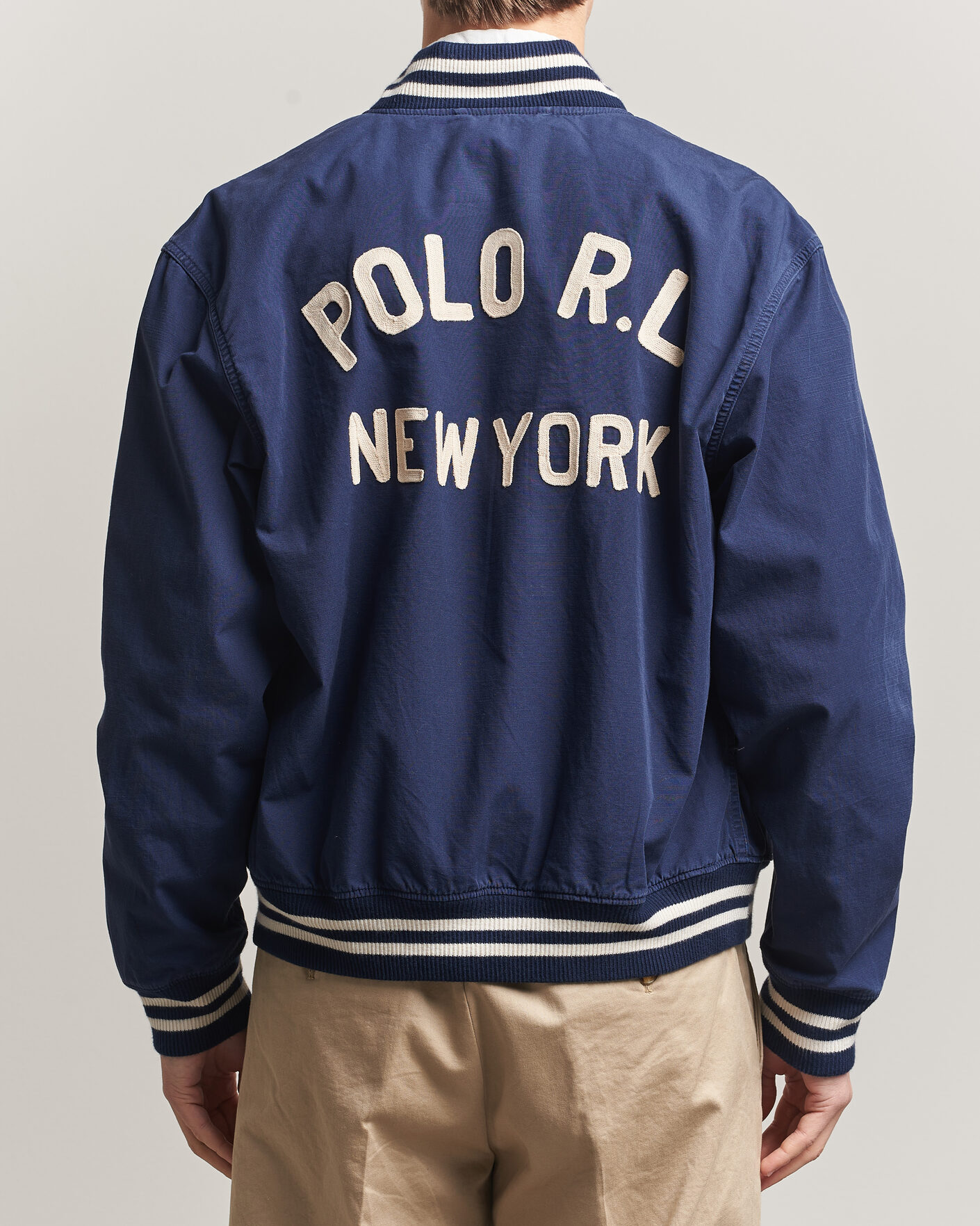 Hombres | Abrigos y chaquetas | Polo Ralph Lauren | Rustic Canvas Bomberjacket Newport Navy