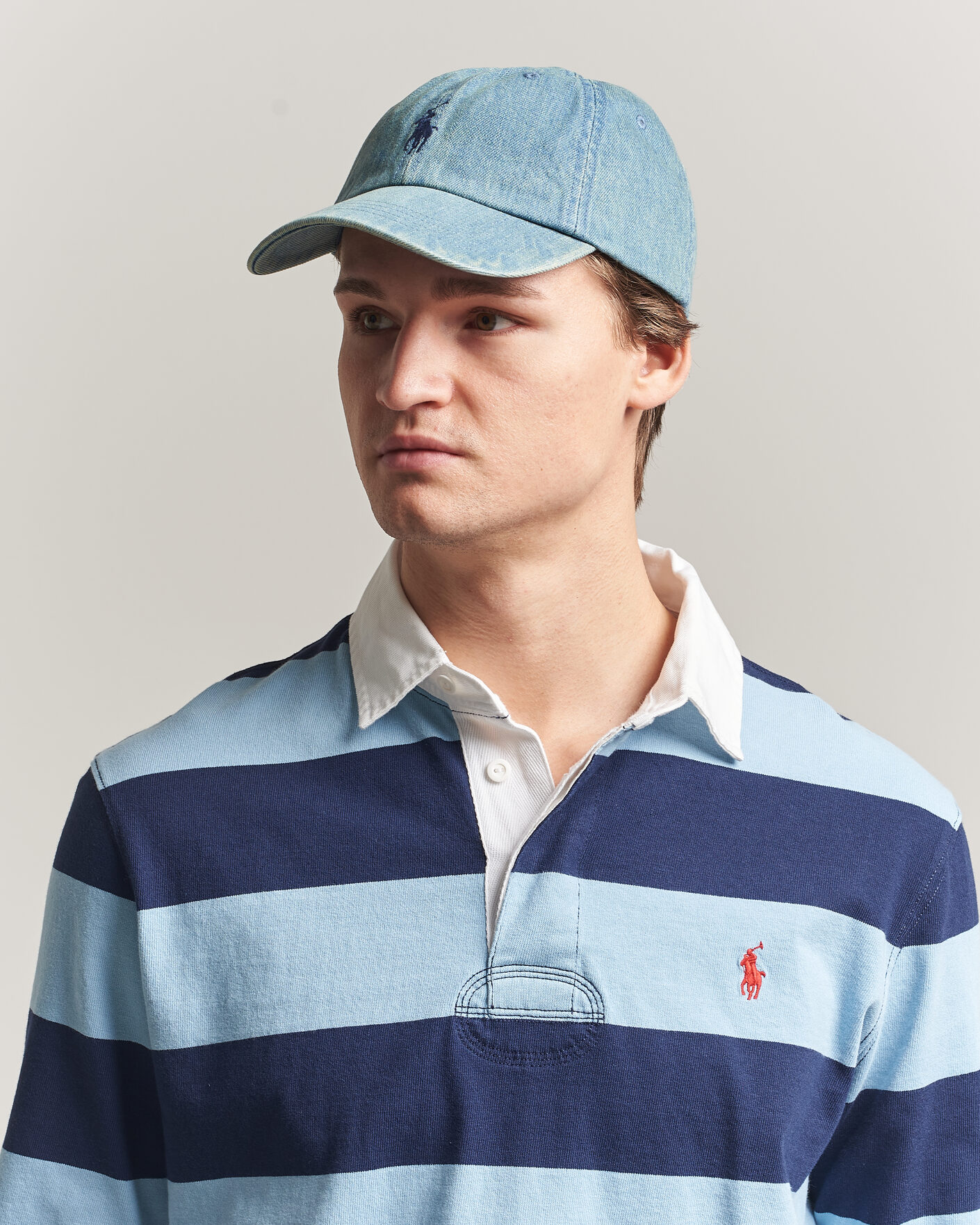 Hombres | Sombreros y gorras | Polo Ralph Lauren | Denim Cap Light Wash