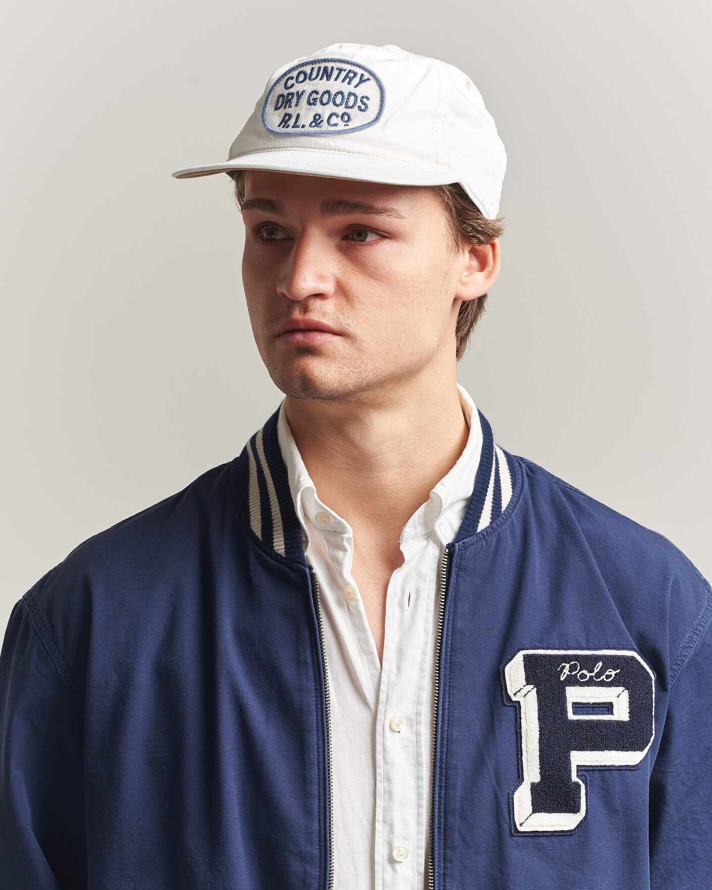 Hombres | Sombreros y gorras | Polo Ralph Lauren | Cotton Herringbone Cap White