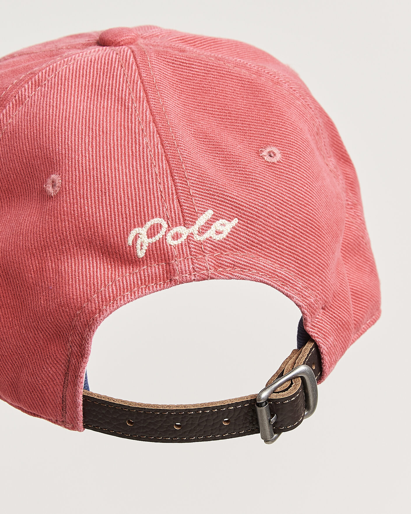 Hombres | Polo Ralph Lauren Cotton Twill Logo Cap Nantucket Red | Polo Ralph Lauren | Cotton Twill Logo Cap Nantucket Red