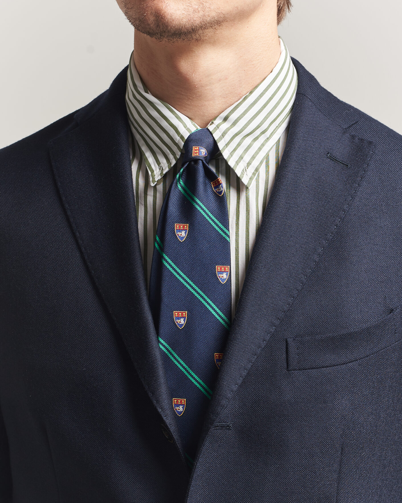 Hombres | Corbatas | Polo Ralph Lauren | Boarshead Club Tie Navy/Green