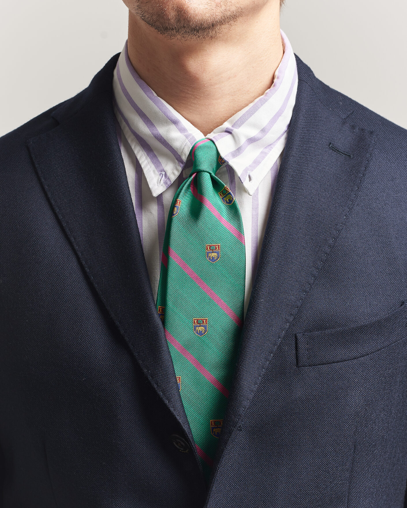 Hombres | Corbatas | Polo Ralph Lauren | Elephant Palm Club Tie Green