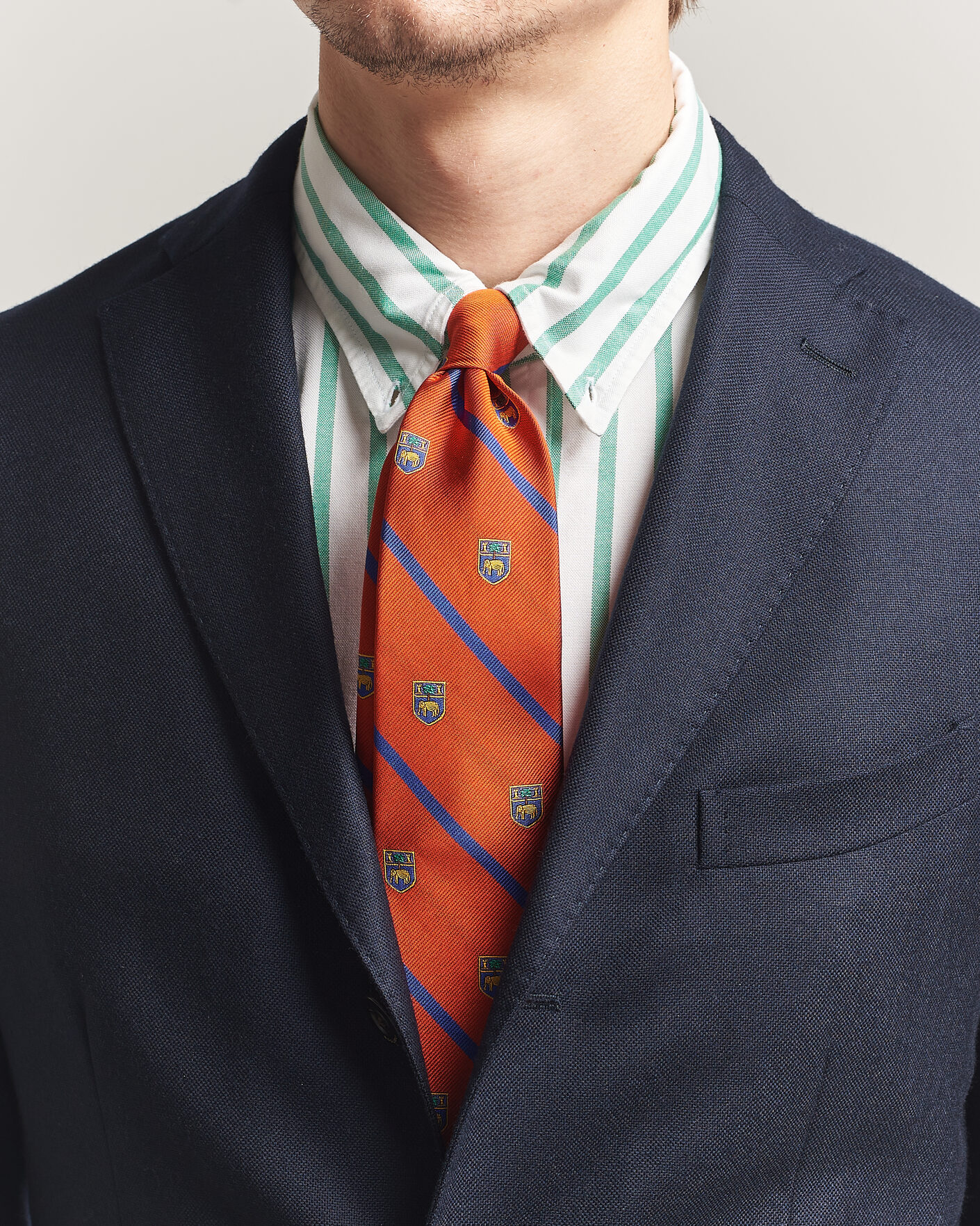 Hombres | Corbatas | Polo Ralph Lauren | Elephant Palm Club Tie Orange