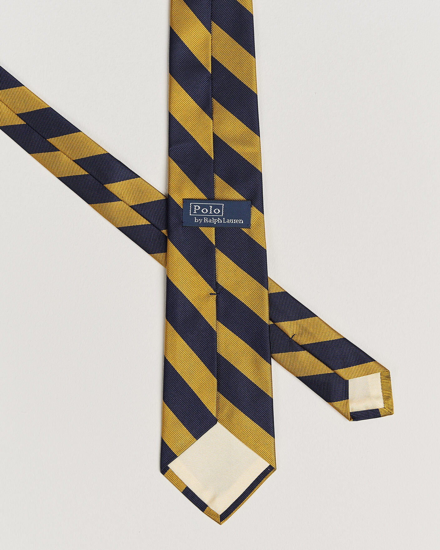 Hombres | Corbatas | Polo Ralph Lauren | Striped Club Tie Navy/Gold