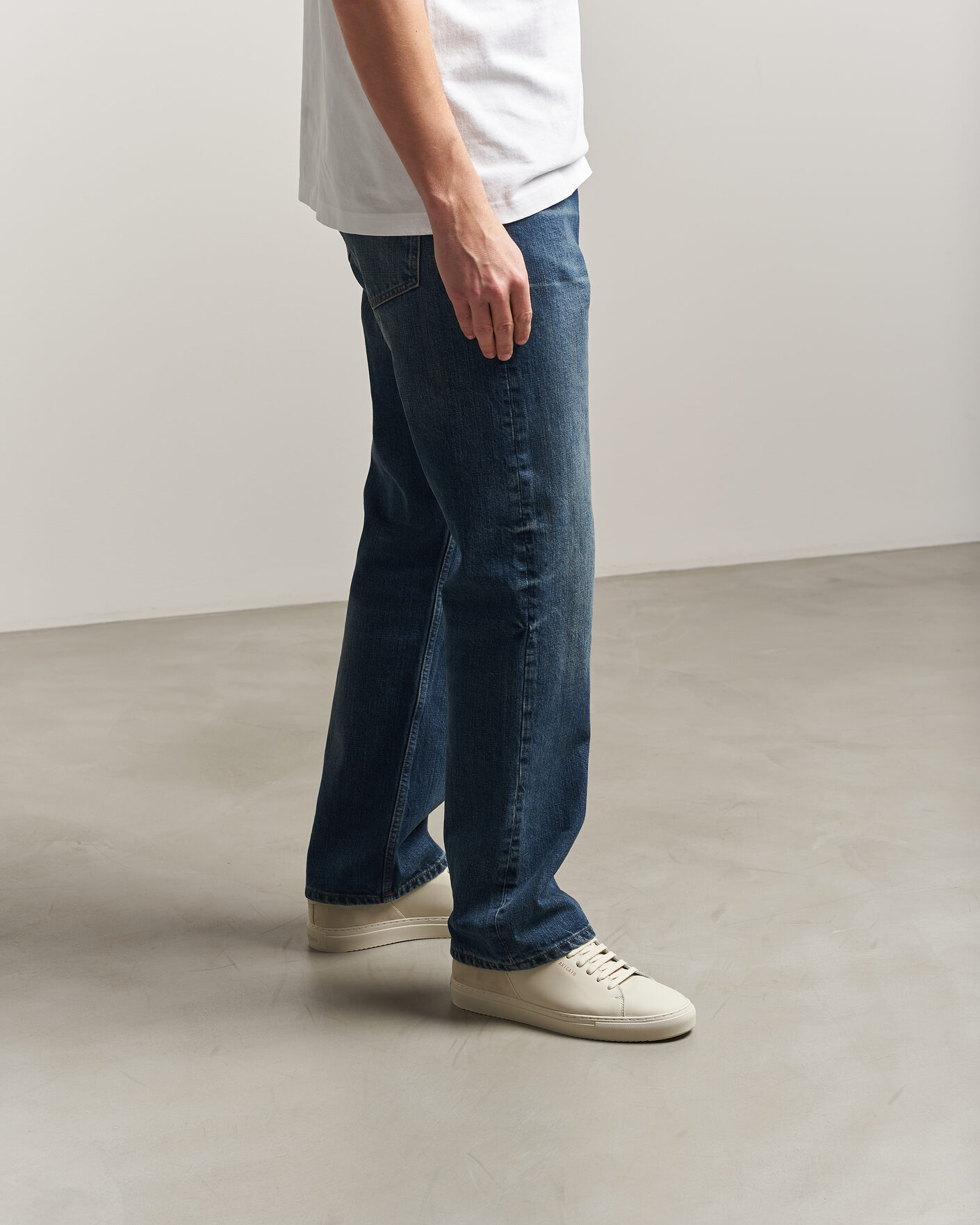 Hombres | Zapatillas | Axel Arigato | Clean 90 Split Sneaker Light Beige