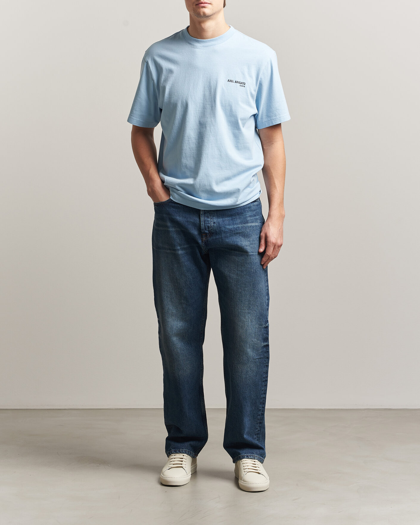 Hombres | Camisetas | Axel Arigato | Legacy T-Shirt Powder Blue