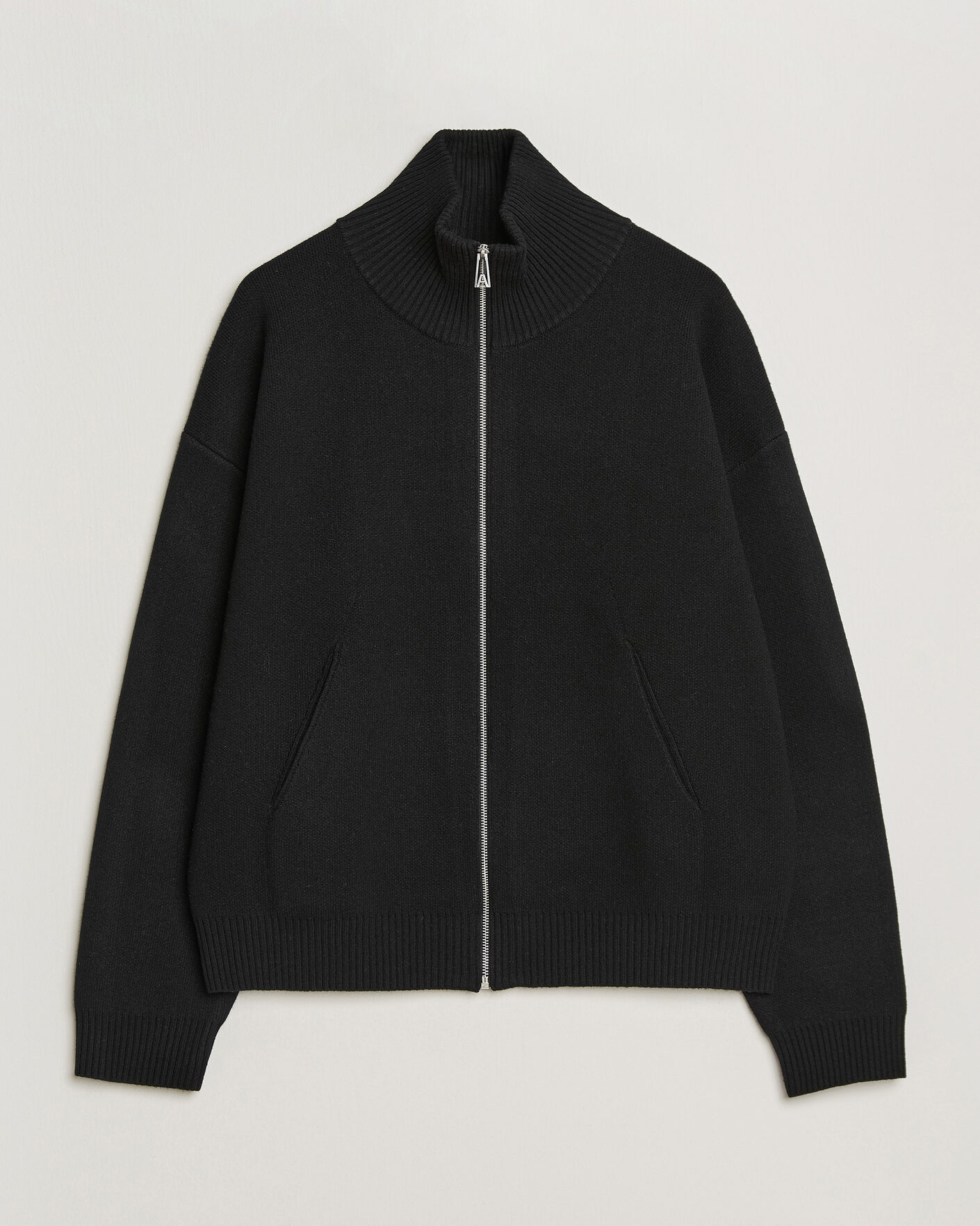 Hombres | Jerséis y prendas de punto | Axel Arigato | Core Zip-Up Sweater Black
