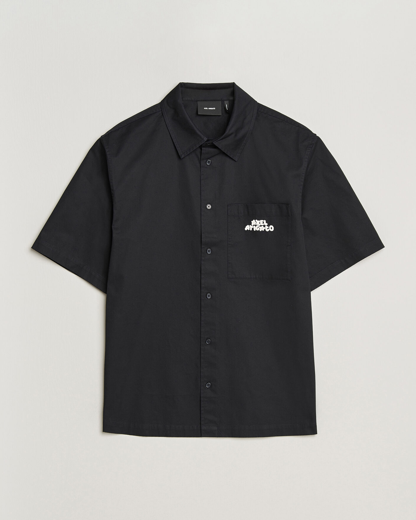 Hombres | Camisas | Axel Arigato | Drew Short Sleeve Shirt Black