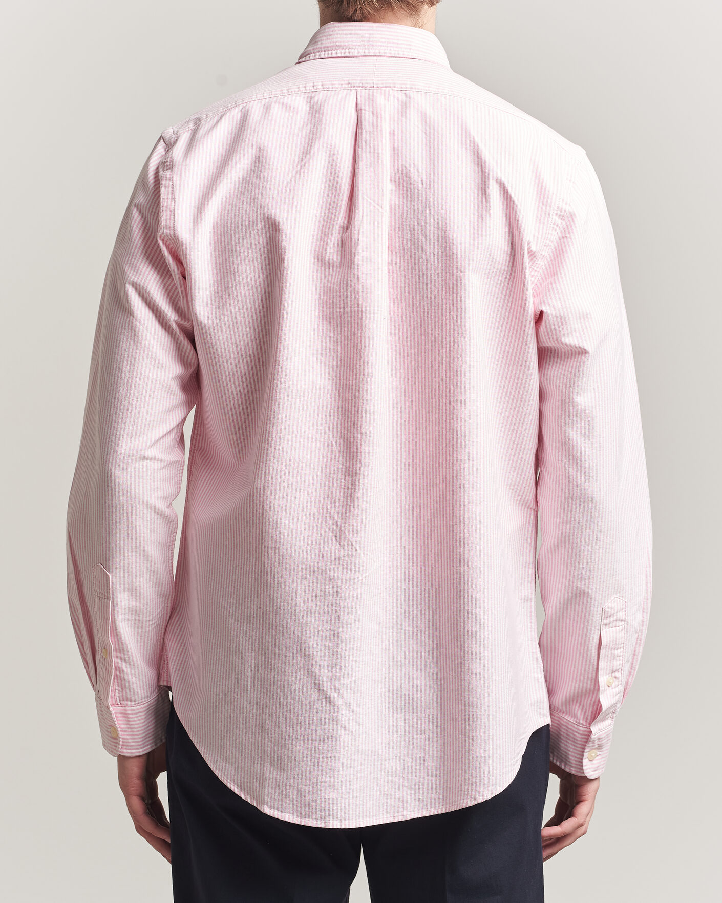 Hombres | Camisas | Polo Ralph Lauren | Custom Fit Micro Striped Oxford Shirt Pink