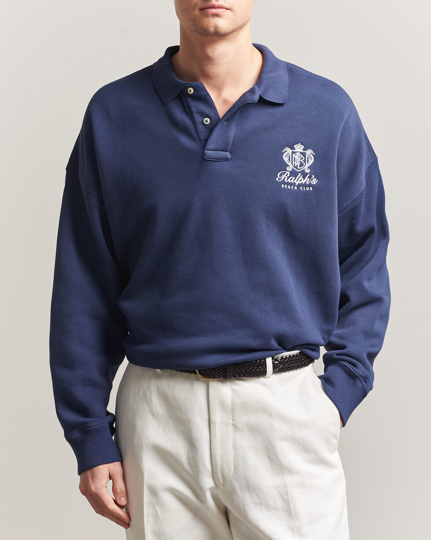 Hombres | Jerséis y prendas de punto | Polo Ralph Lauren | Ralph's Beach Club Sweater Dark Cobalt