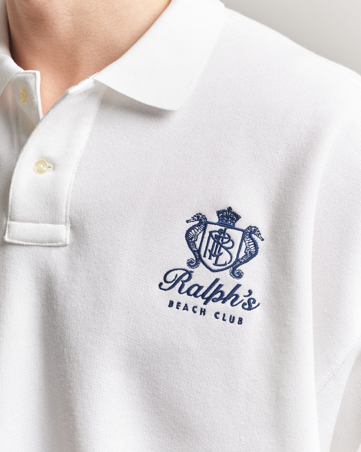 Hombres | Jerséis y prendas de punto | Polo Ralph Lauren | Ralph's Beach Club Sweater White