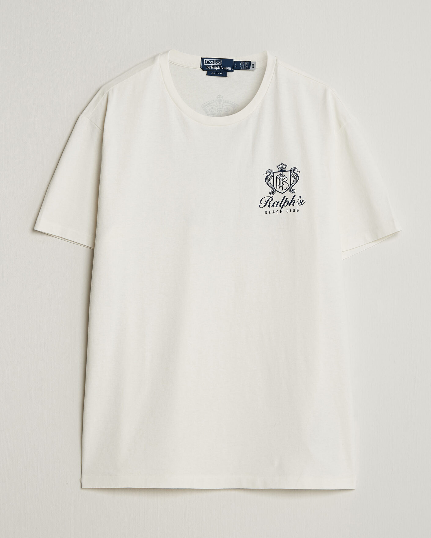 Hombres | Camisetas | Polo Ralph Lauren | Ralph's Beach Club Back Print Tee White