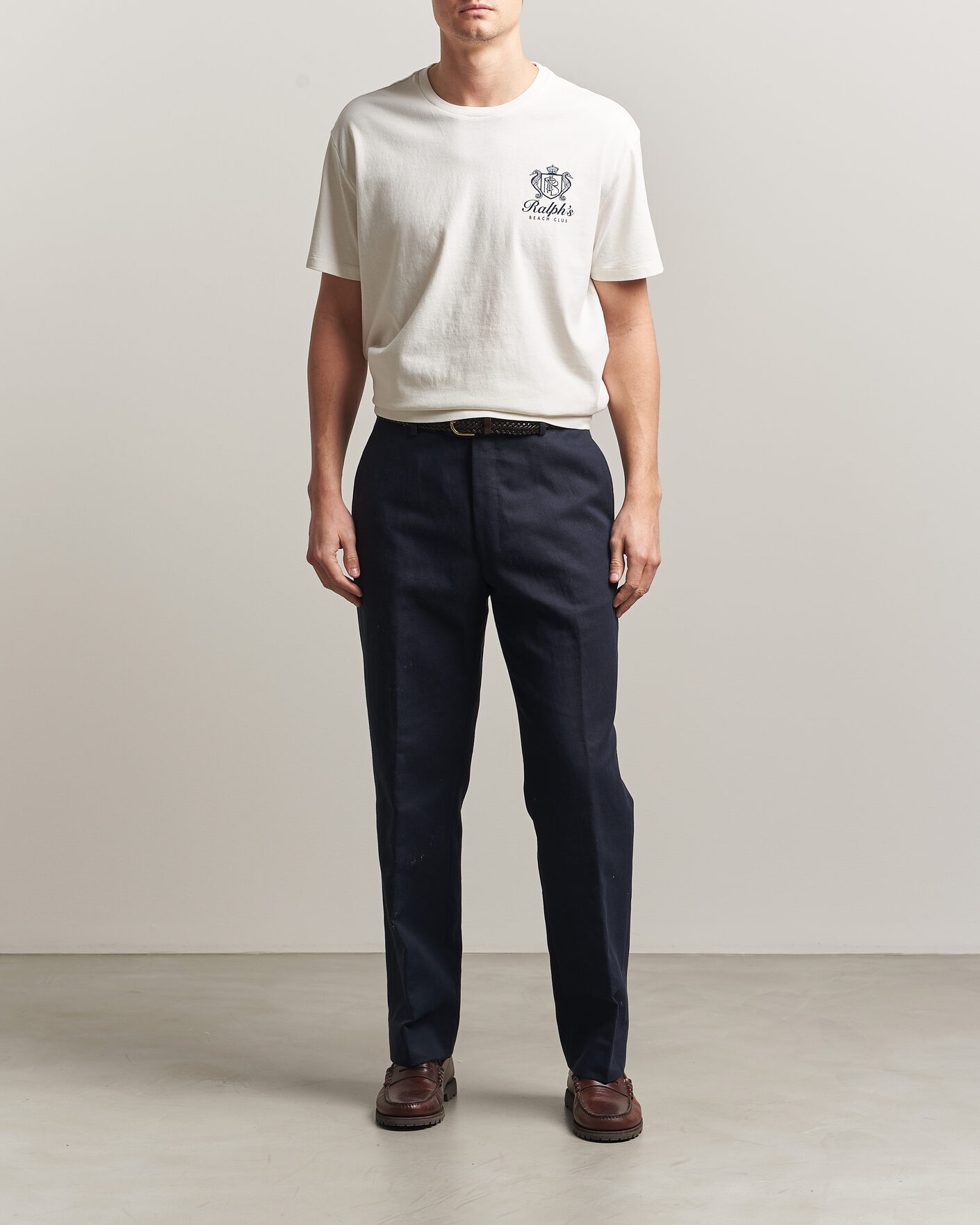 Hombres | Camisetas | Polo Ralph Lauren | Ralph's Beach Club Back Print Tee White