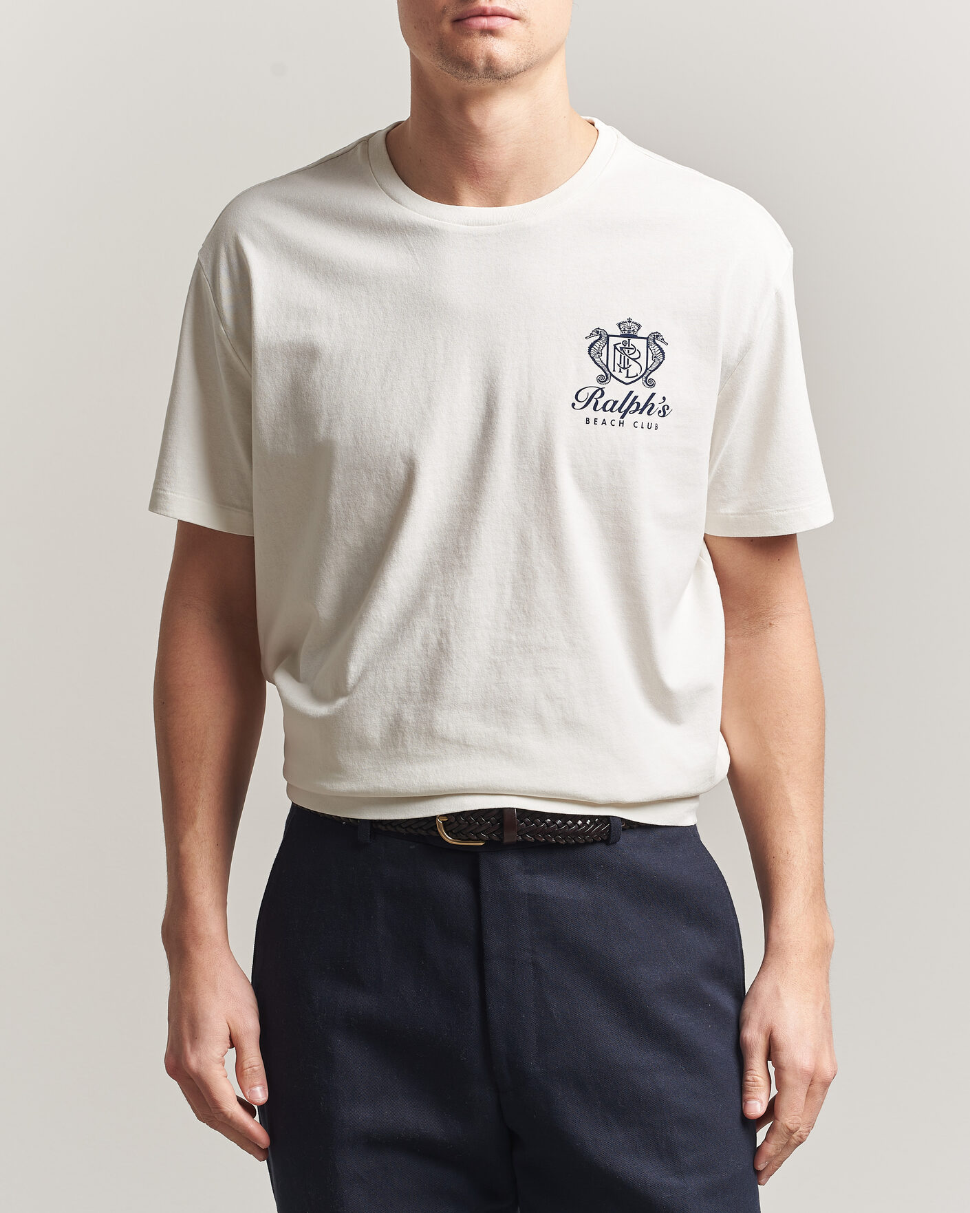 Hombres | Camisetas | Polo Ralph Lauren | Ralph's Beach Club Back Print Tee White