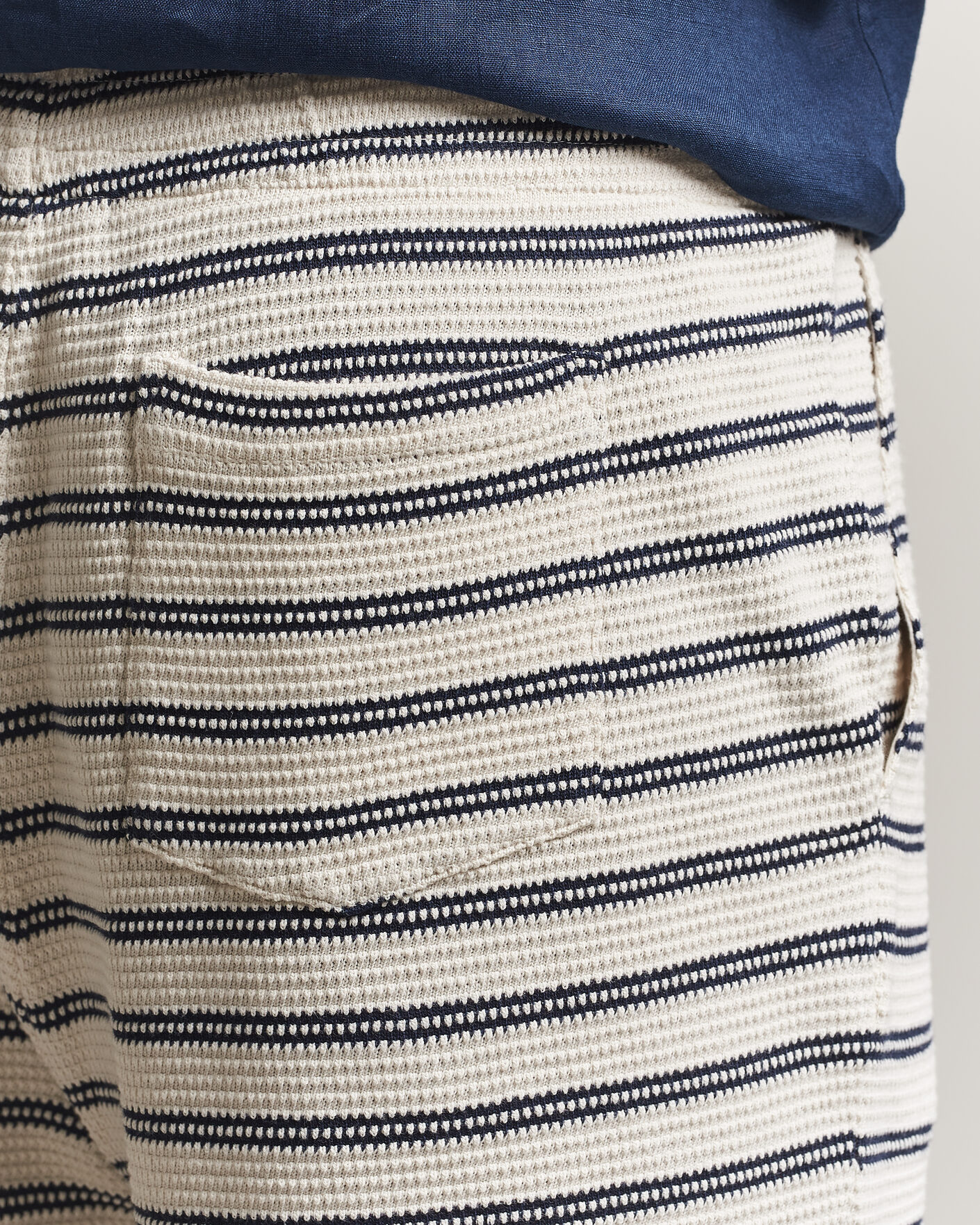 Hombres | Pantalones cortos | Polo Ralph Lauren | Knitted Shorts Pale Cream/Newport Navy