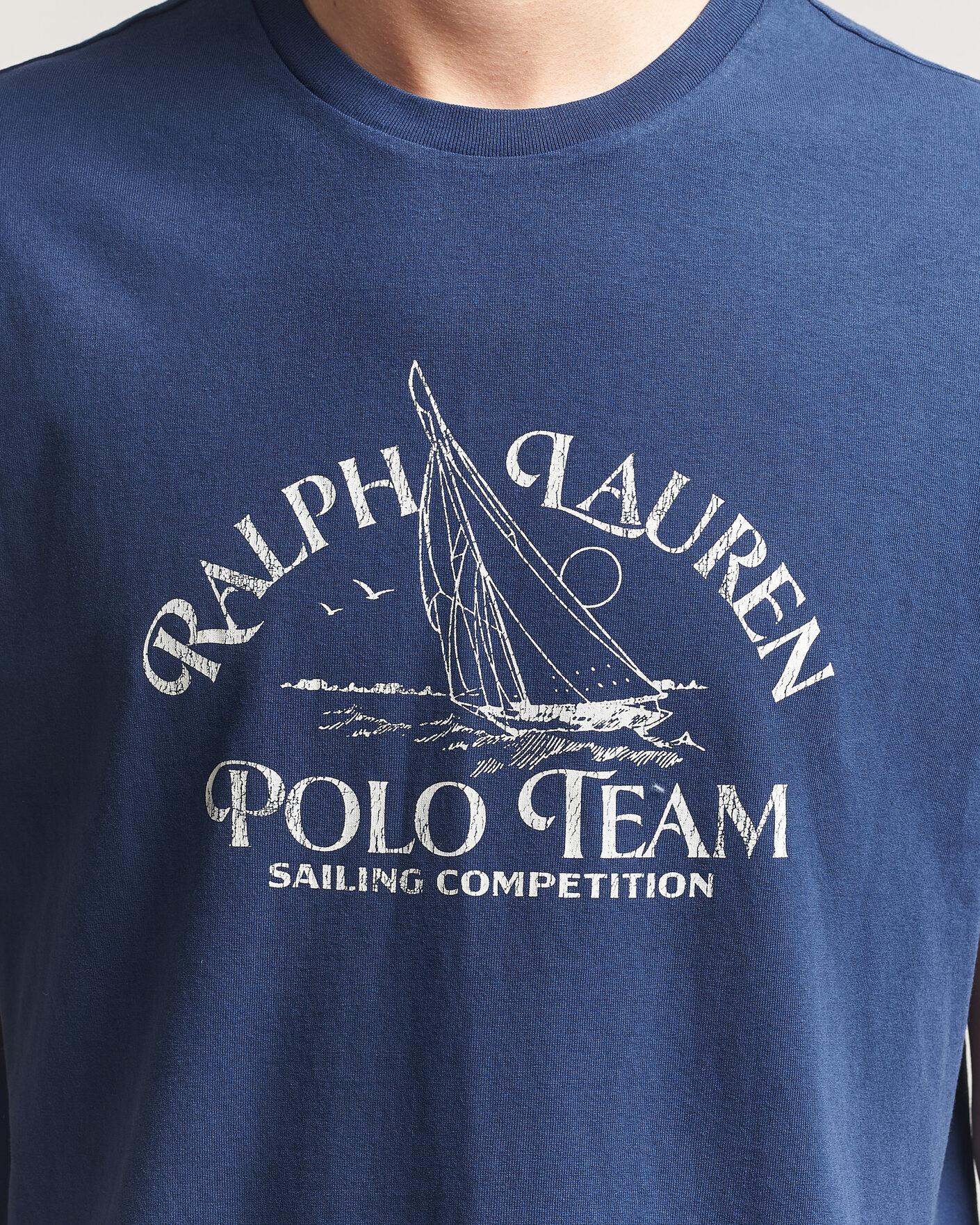 Hombres | Camisetas | Polo Ralph Lauren | Ralph's Beach Club Printed Tee Dark Cobalt
