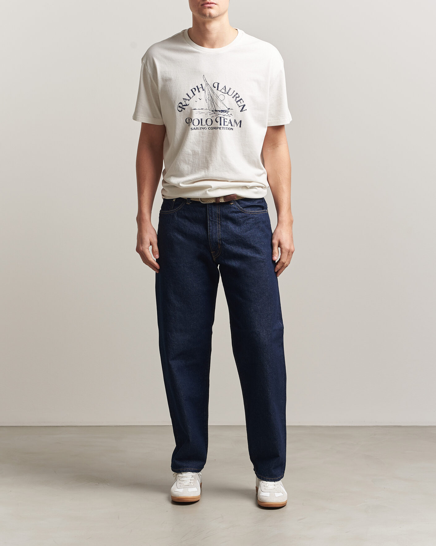 Hombres | Camisetas | Polo Ralph Lauren | Ralph's Beach Club Printed Tee Deckwash White