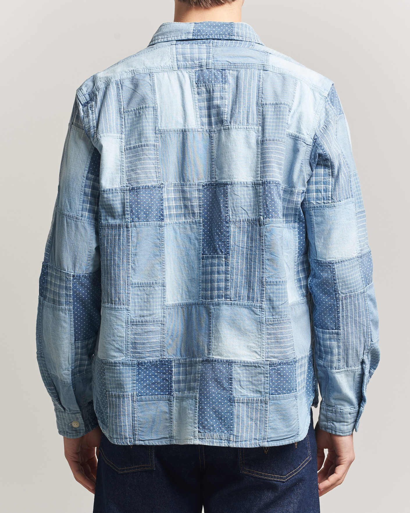Hombres | Camisas | Polo Ralph Lauren | Indigo Patchwork Shirt Blue