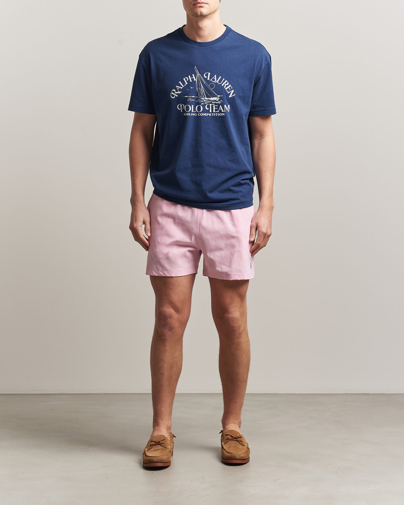 Hombres | Polo Ralph Lauren Traveler Slim Trunk Pink | Polo Ralph Lauren | Traveler Slim Trunk Pink
