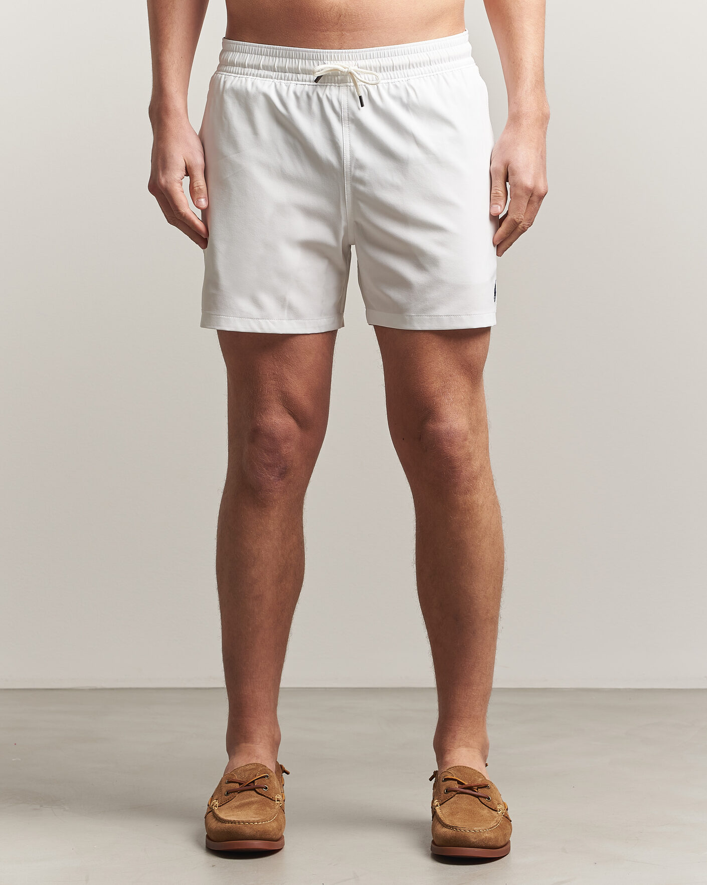 Hombres | Bañadores | Polo Ralph Lauren | Traveler Slim Trunk White