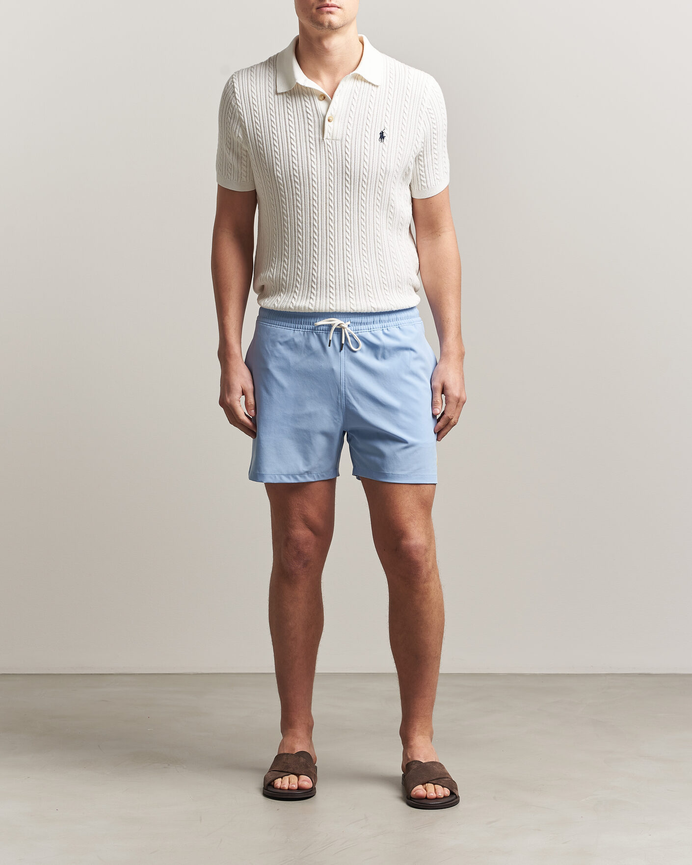 Hombres | Bañadores | Polo Ralph Lauren | Traveler Slim Trunk Light Blue