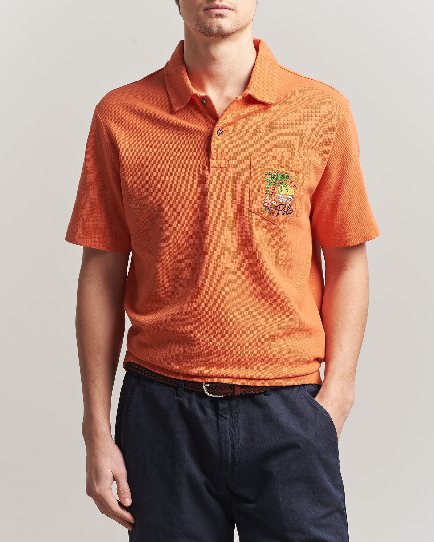 Hombres | Polos | Polo Ralph Lauren | Classic Fit Pocket Polo Solar Sky