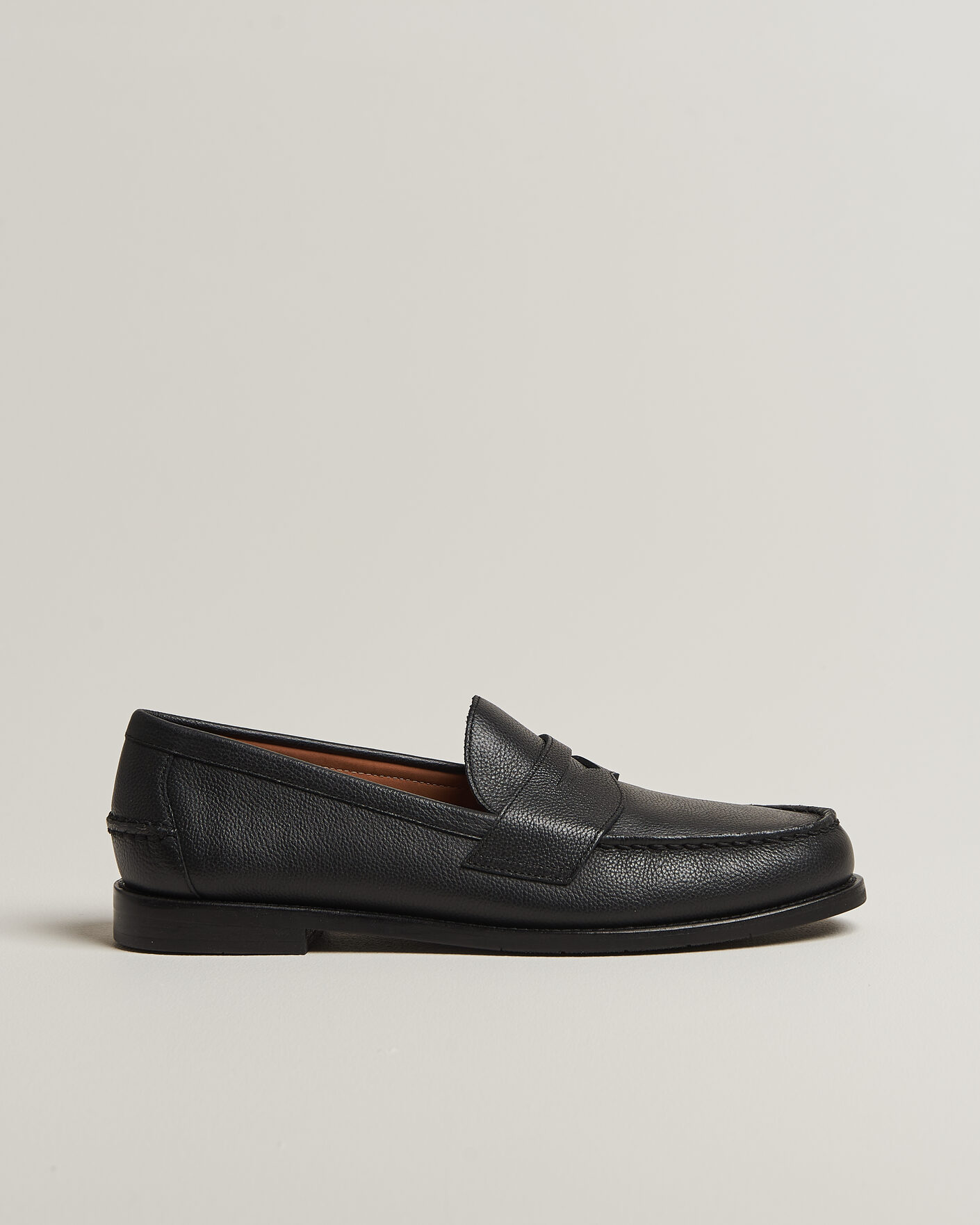 Hombres | Mocasines | Polo Ralph Lauren | Alston Penny Loafer Black Pebble Calf