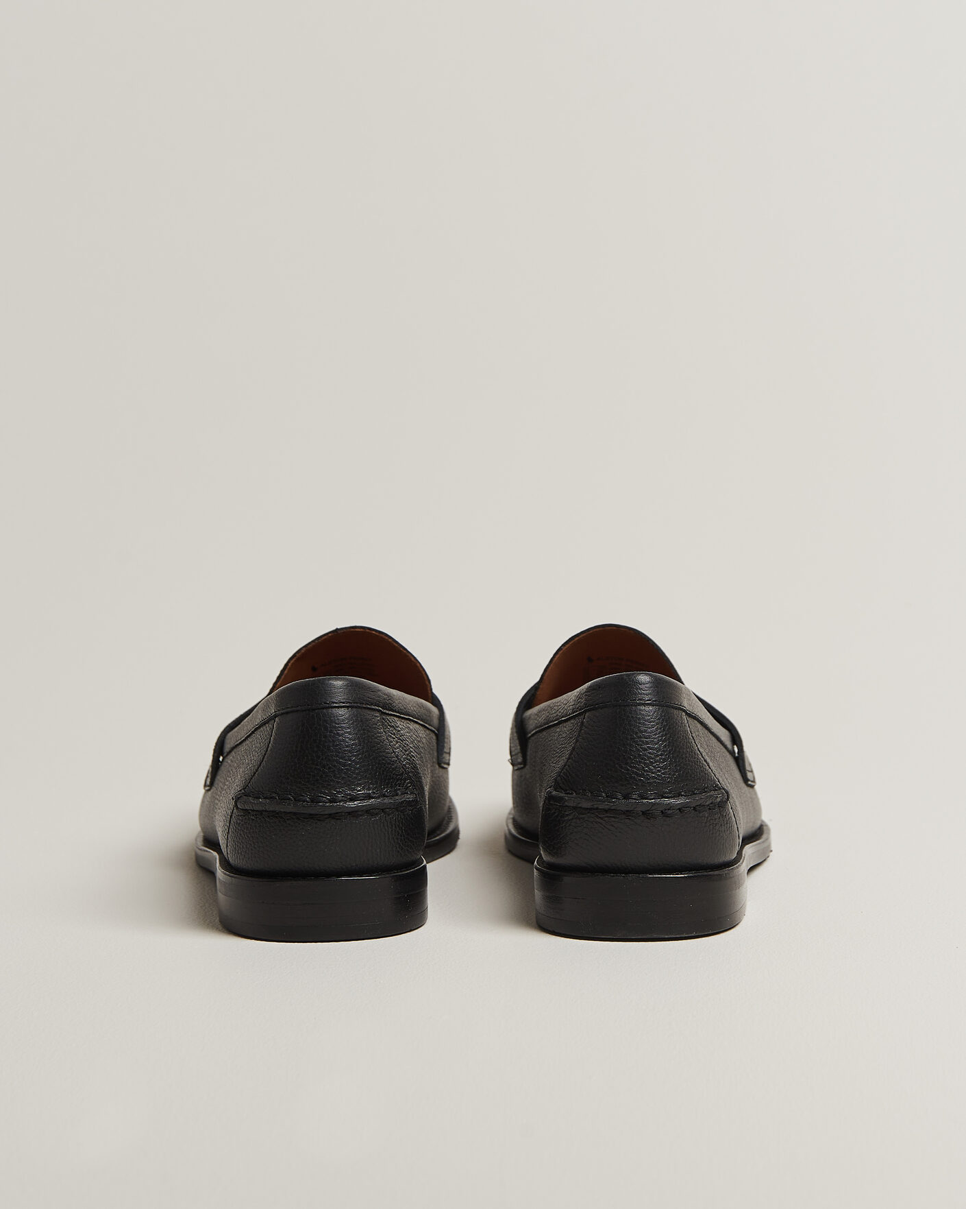 Hombres | Mocasines | Polo Ralph Lauren | Alston Penny Loafer Black Pebble Calf