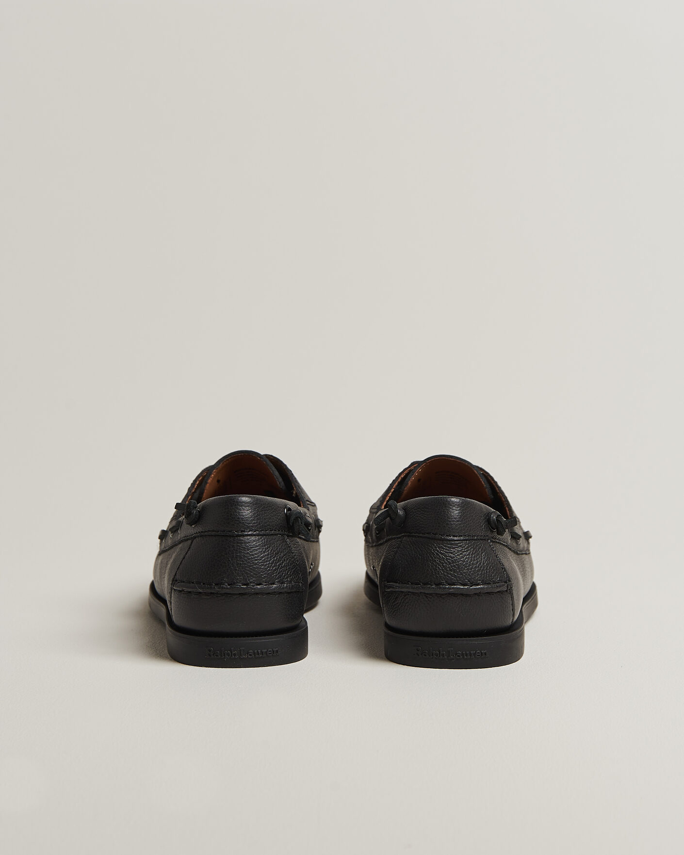 Hombres | Zapatos náuticos | Polo Ralph Lauren | Merton Boatshoe Triple Black