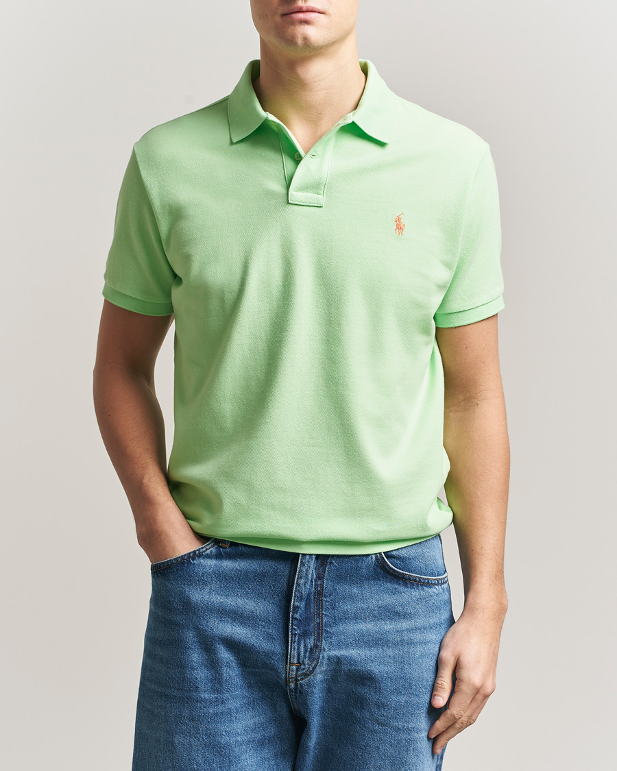 Hombres | Polos | Polo Ralph Lauren | Custom Slim Fit Polo Cruise Lime
