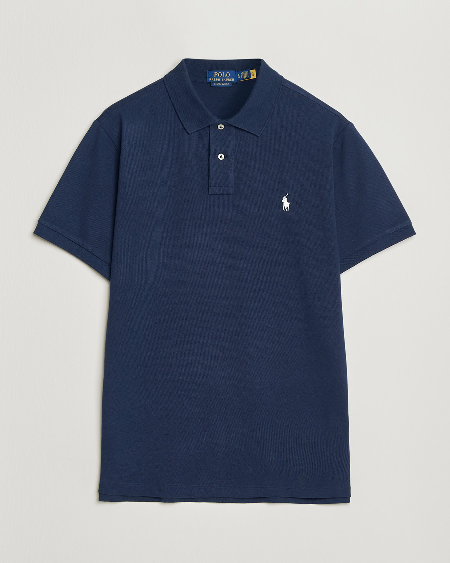 Hombres | Polos | Polo Ralph Lauren | Custom Slim Fit Polo Navy